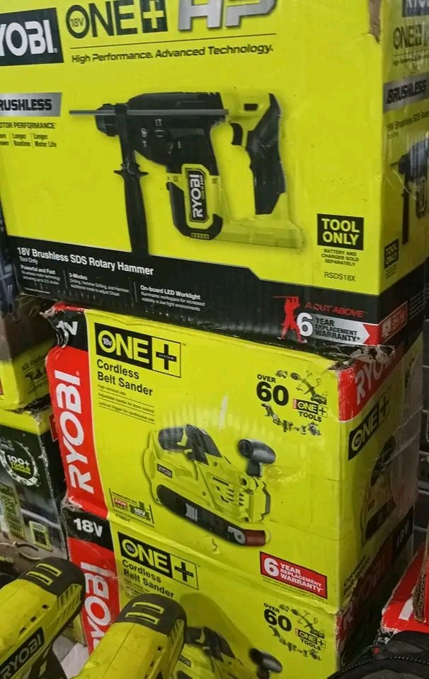 Ryobi tools pallets