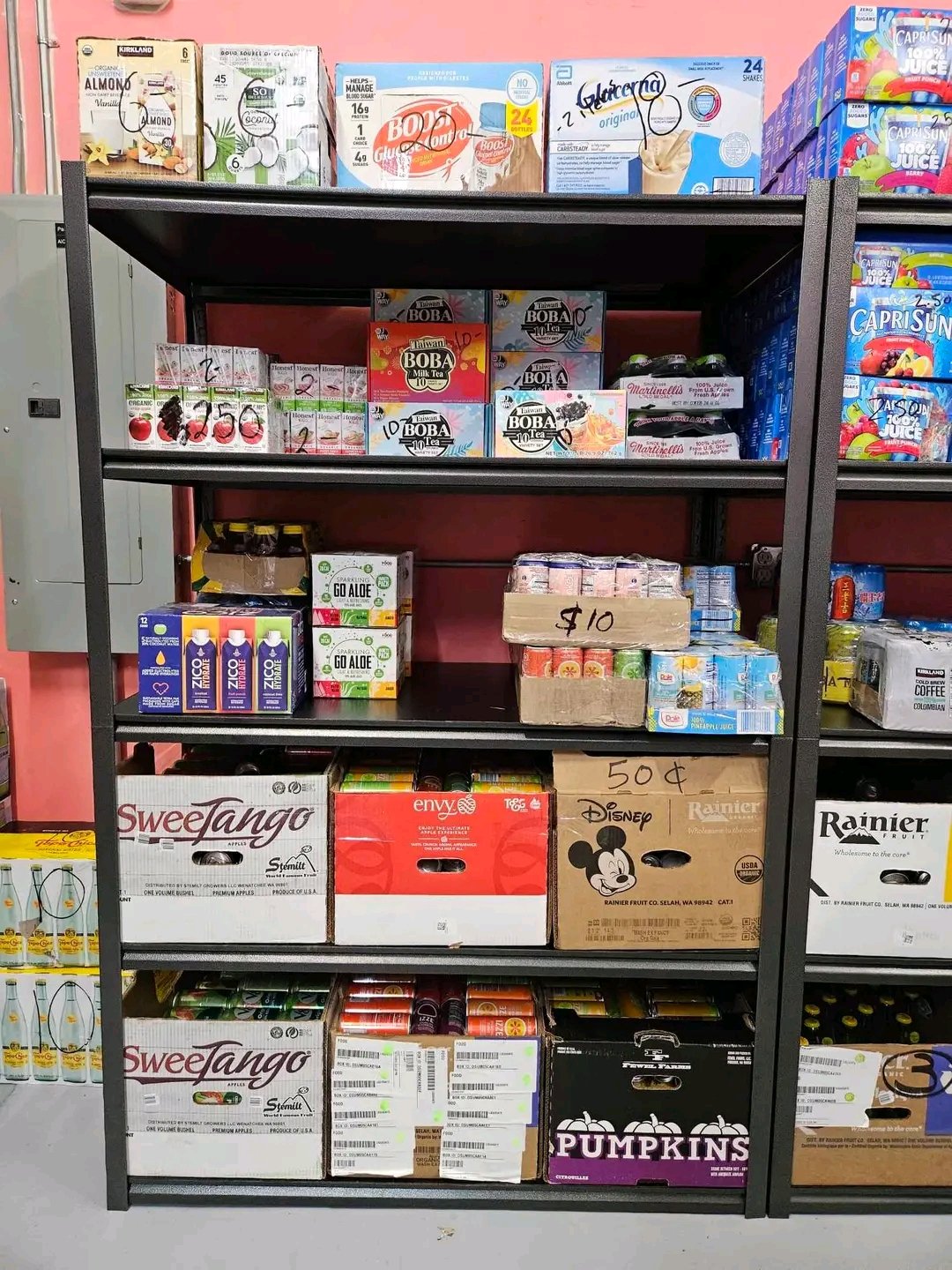 Food,beverages,papers and many more...