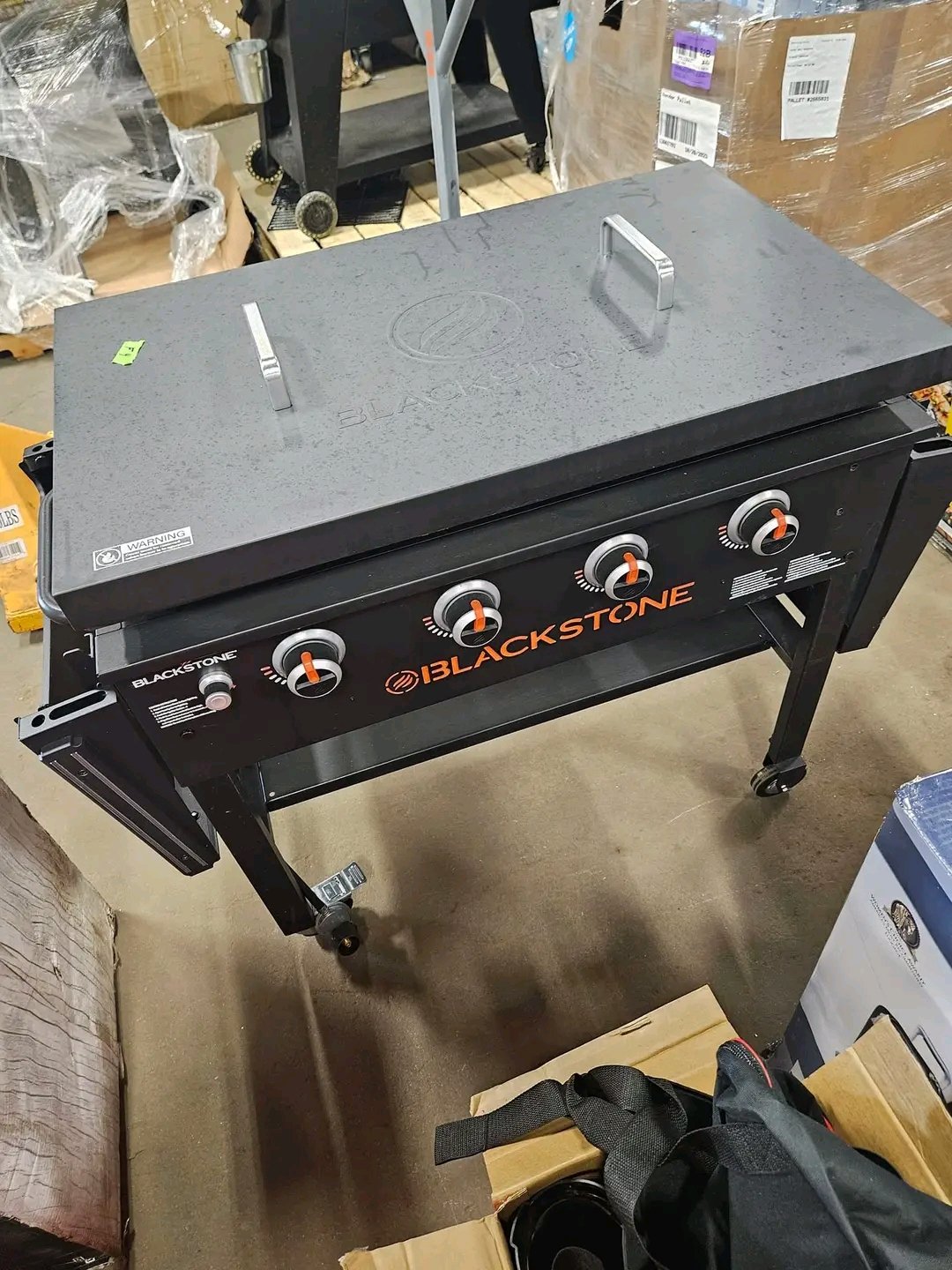Blackstone 4-Burner 36" Griddle Cooking Station with Hard Cover