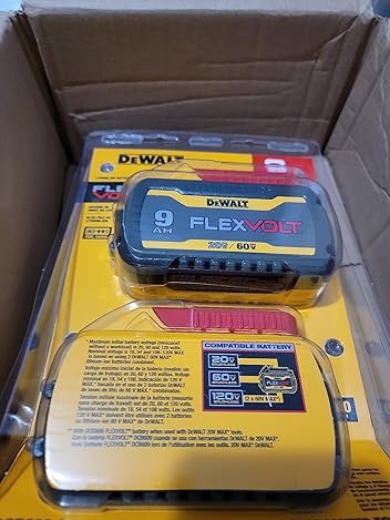 DEWALT DCB609 (1) 20V/60V MAX FLEXVOLT 9 Ah Lithium Ion Battery