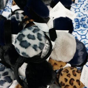 50PC WOMENS SURELL FAUX FUR EAR MUFFS