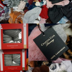 250PC WOMENS ACCESSORIES CASHMERE GANNI SLIPPERS SCARVES